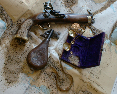 Replica musket from the East Inadia Company.