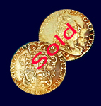 Gold George III Half Guinea.